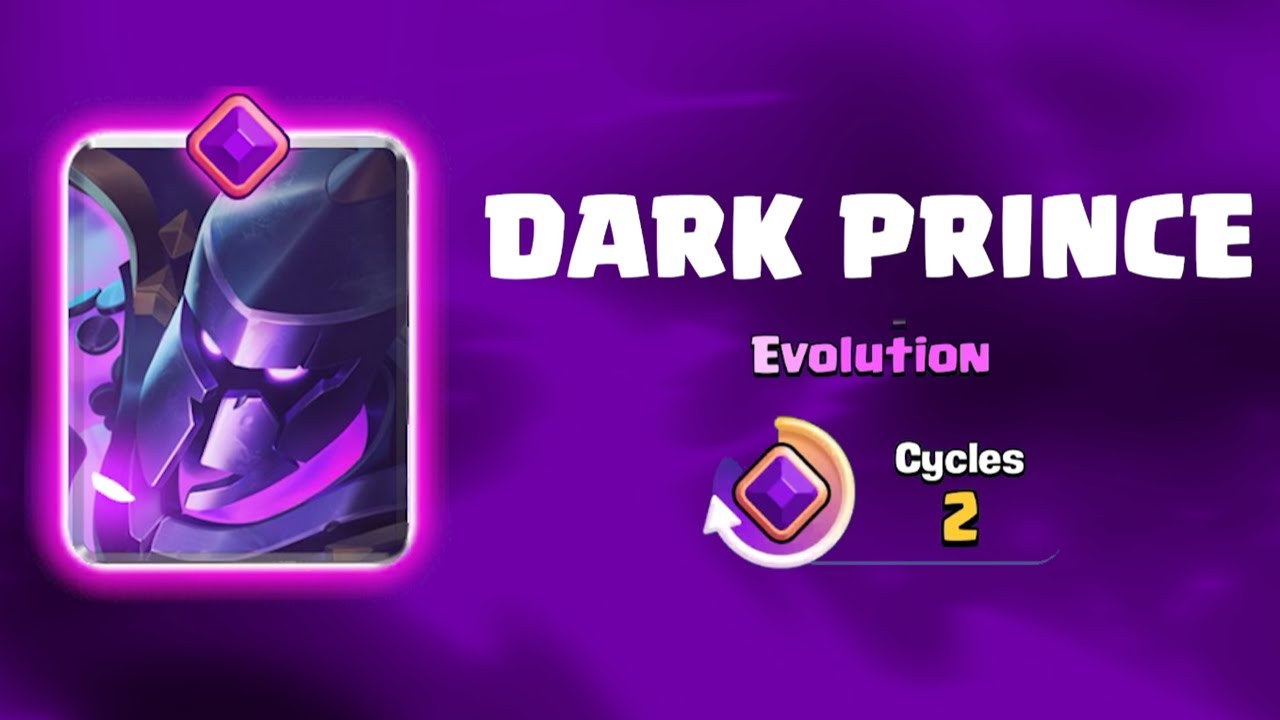 Dark Prince Evolution Card Concept! Clash Royale - YouTube