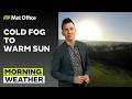 21/03/2026 - Frost and fog lifting - Morning Weather Forecast UK – Met Office Weather