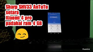 SHARP SHV33 Test AnTuTu Benchmark