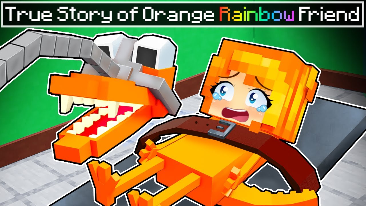 Orange (Rainbow Friends) Minecraft Mob Skin