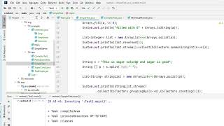 Java interview questions examples | Array, ArrayList, Palindrome, Streams
