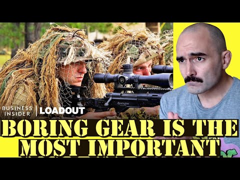 IRL Sniping is About Math, Camo, and Survival! Army Combat Vet Reacts to Sniper's Loadout!