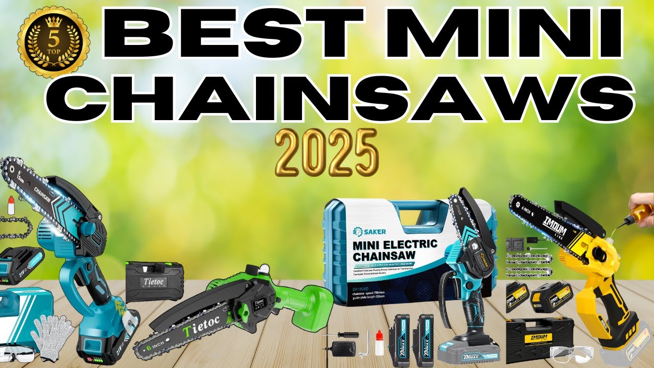 Top 5 Mini Chainsaws of 2025 for Every Gardener! 🌳 - YouTube