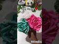 diy rose from tishu paper 😍 #diy #papercraft #shorts #rose #flower #jugadujalsa