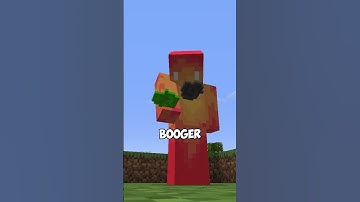 this mod adds boogers...