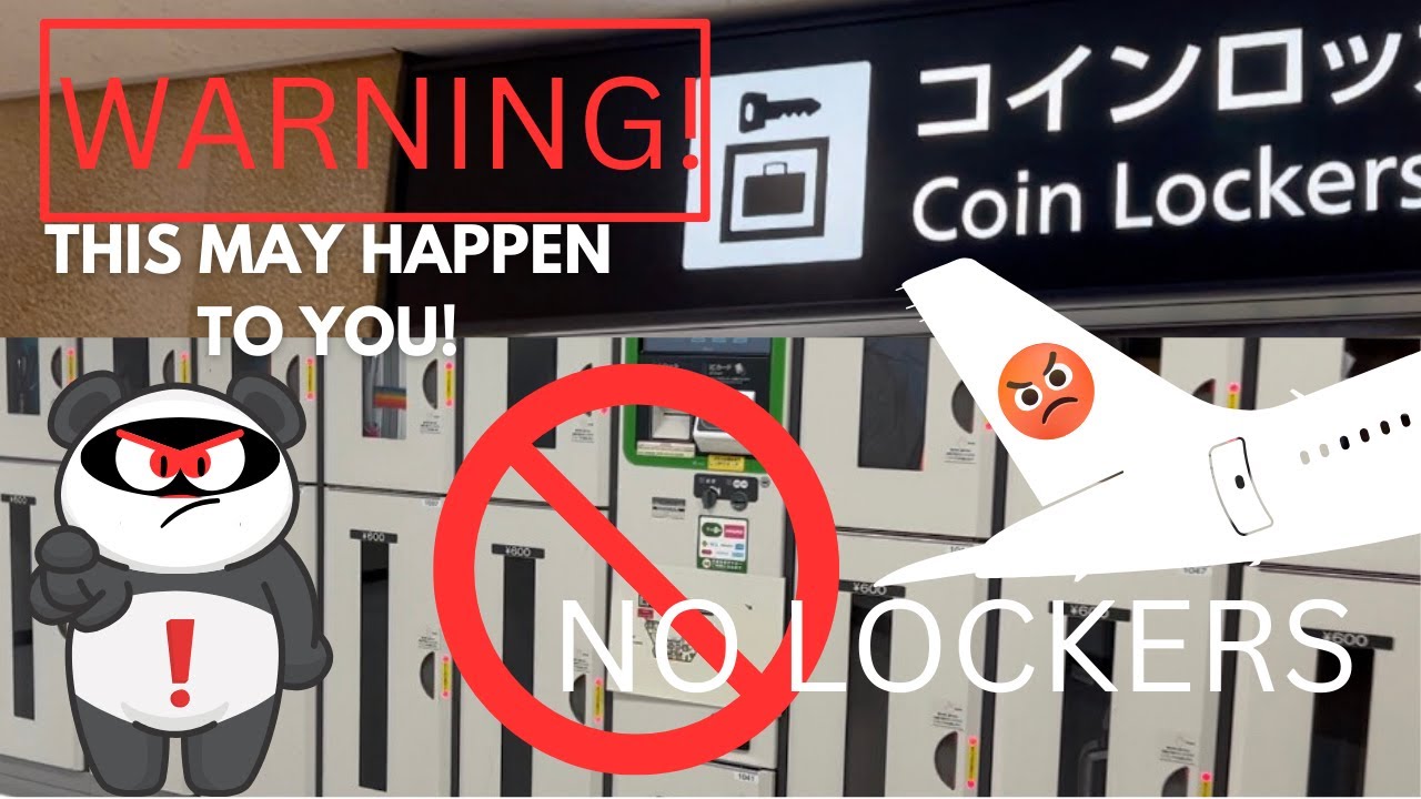 LOCKER SHORTAGE AT NARITA AIRPORT JAPAN PLAN AHEAD! YouTube