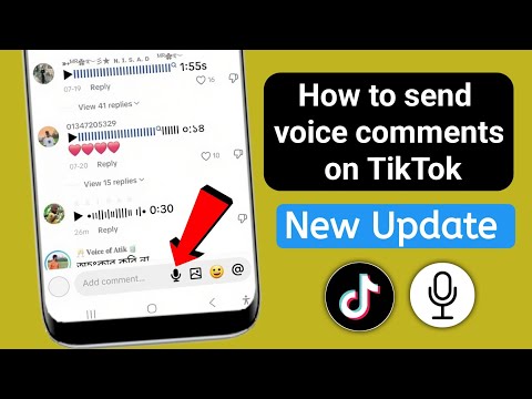 How to send voice comments on TikTok (new update 2026)