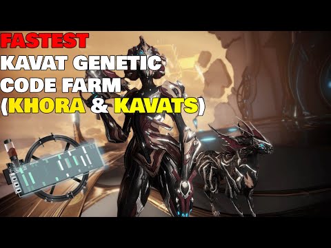 How to Farm Kavat Genetic Codes FAST - Warframe