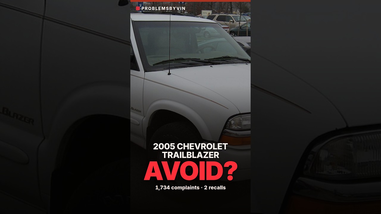 2005 Chevrolet Trailblazer problems — video thumbnail