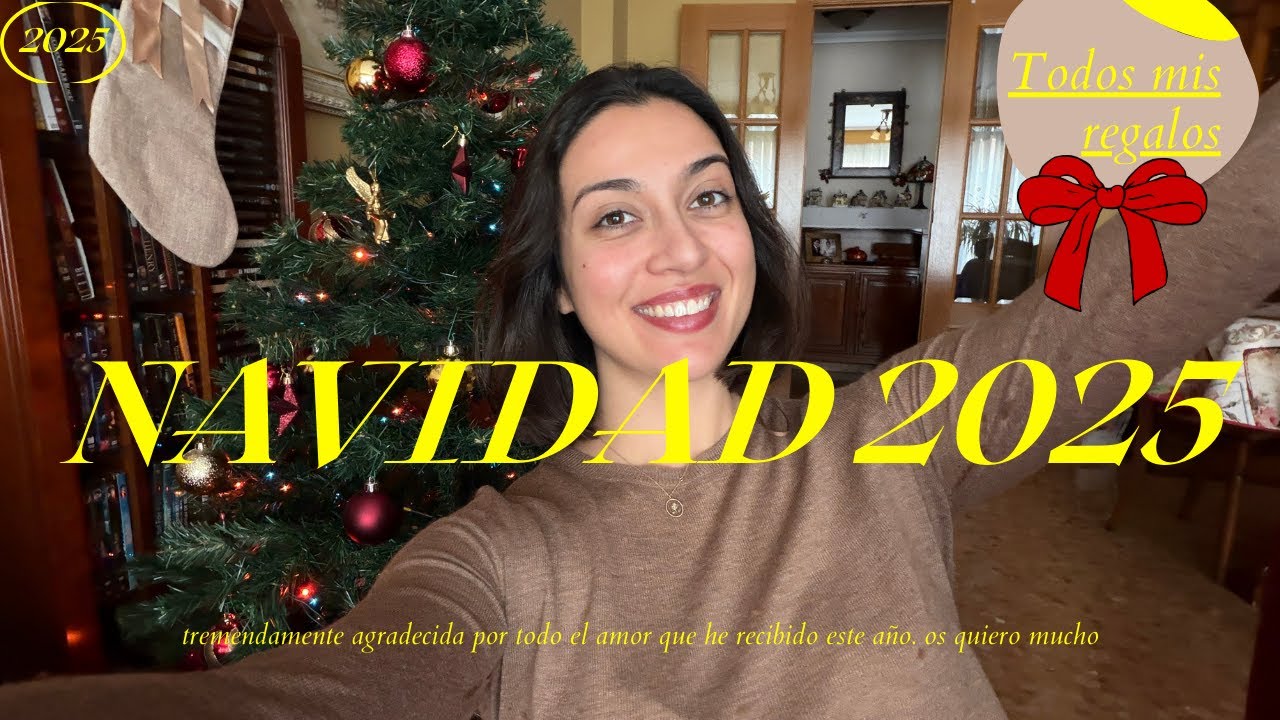 ✨MIS REGALOS DE LAS NAVIDADES DE 2025 🎁