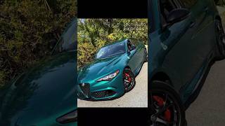 Giulia Quadrifoglio : Le Venin de la Passion Italienne‎ #shorts #reels #alfaromeo #fyp #cartok