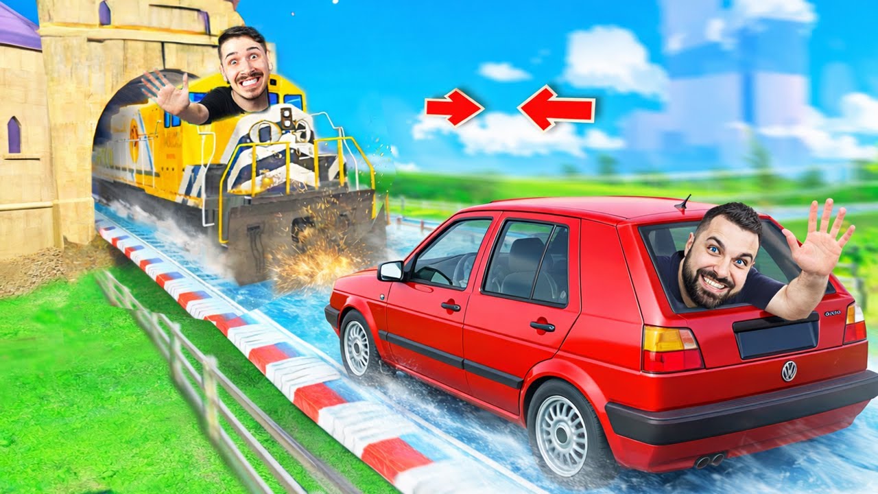 OVO JE NAJOPASNIJA FACE TO FACE TROLL TRKA U GTA 5!