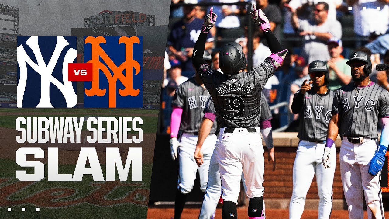Brandon Nimmo's Subway Series SLAM! 🍎 (Full inning!) - YouTube