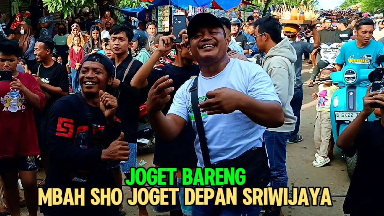 ASYIK‼️Mbah sho joget di depan sriwijaya audio
