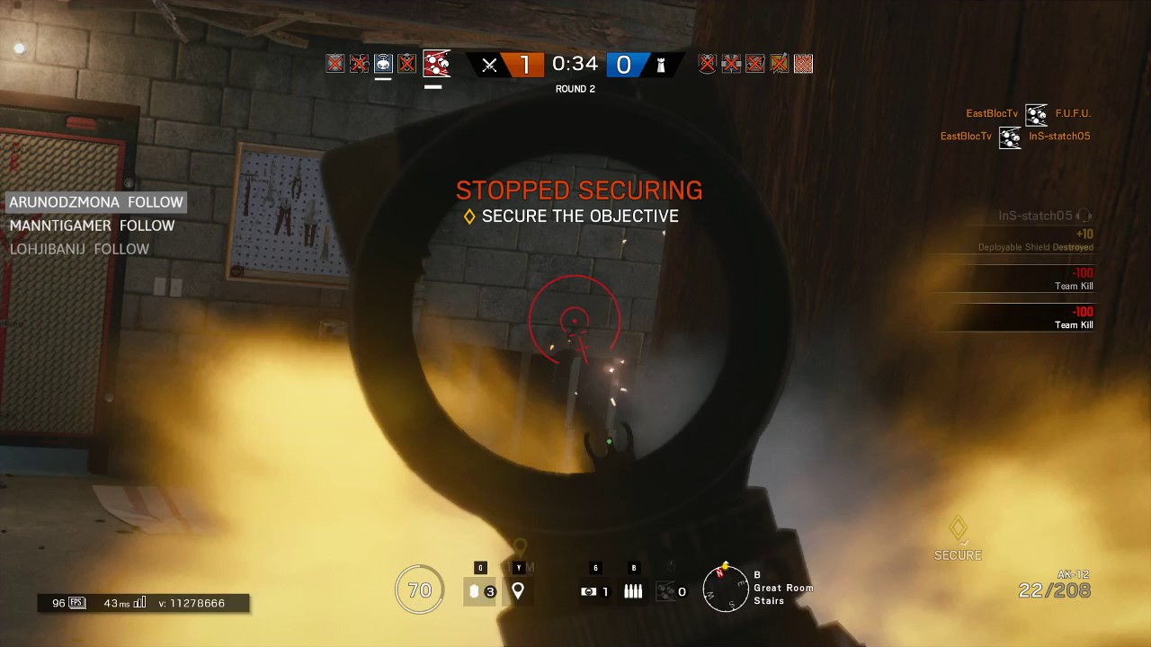 Rainbow Six Siege 4 vs 1 lol - YouTube