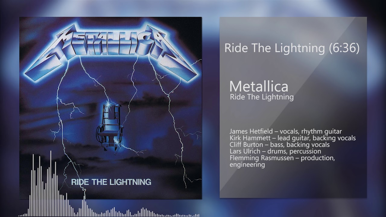 Metallica Ride The Lightning (HQ) YouTube