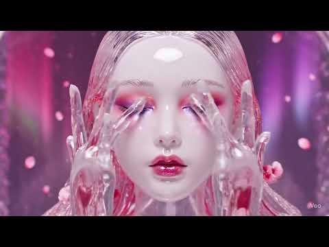 【ASMR】ガラス人間のメイク落とし🫧ガラスパック、ガラス美顔器まで#asmr #asmrsounds #ai #glassskin #glassmakeup #odlysatisfying 