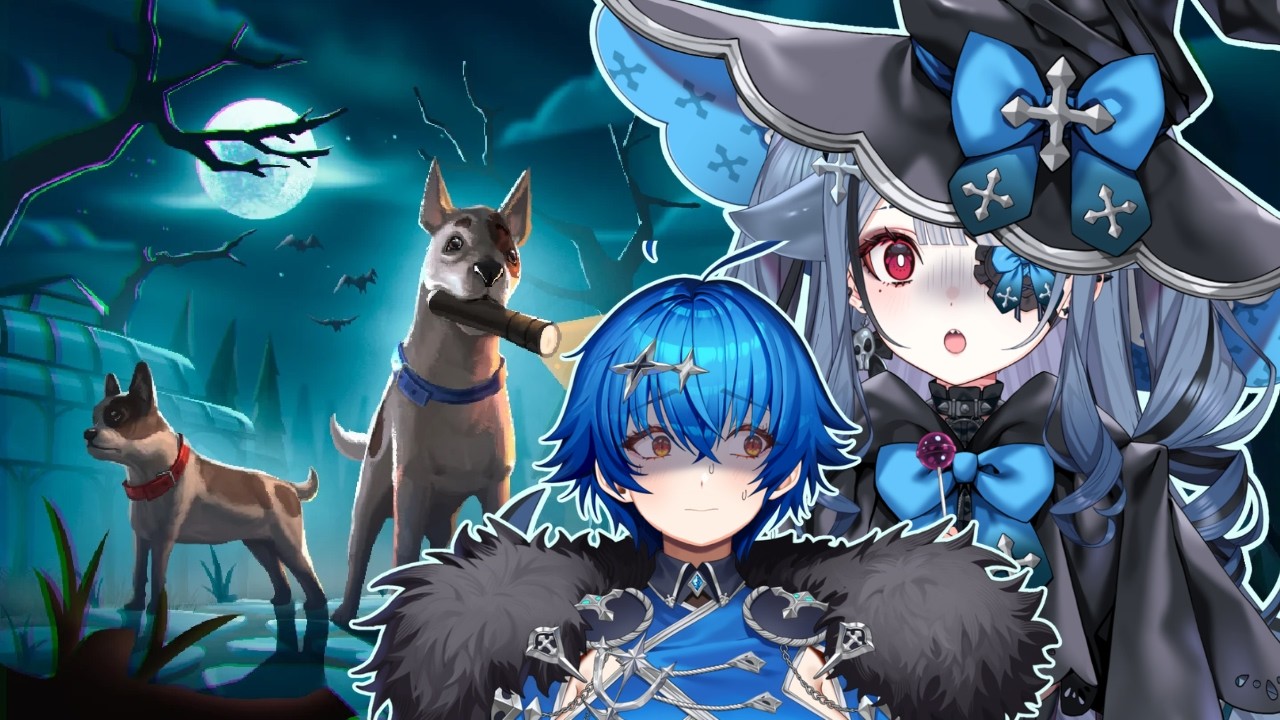 【HAUNTED PAWS】two brave little puppies...! with @oumiyaemma - YouTube