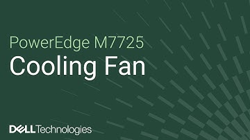 How to replace the Cooling fan on a PowerEdge M7725