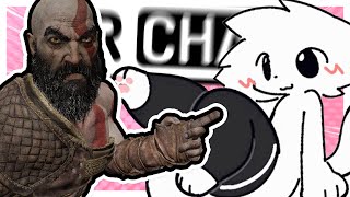 Kratos is a BOY KISSER?! - VRCHAT Funny Moments
