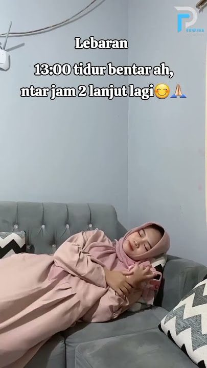 Tidur siang pas lebaran emang senyenyak itu ya kan sobat?😉 #shortvideo #shorts