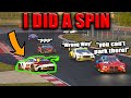 So I tried driving the Porsche...