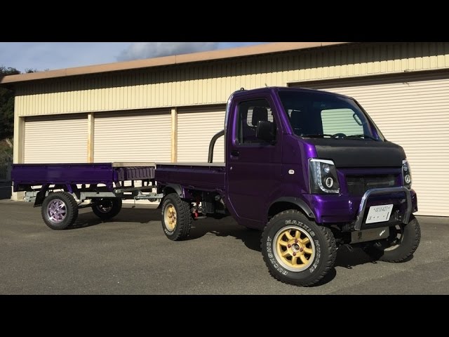 リフトアップ軽トラ Samurai Pick Up Series 但東自動車 Youtube