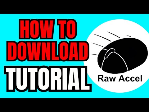 How To DOWNLOAD Raw Accel (FULL TUTORIAL)