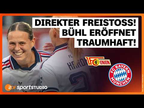 1. FC Union Berlin – FC Bayern München | Frauen-Bundesliga, 1. Spieltag 2026/27 | ZDFsportstudio