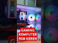 Gaming pc vidio Rgb Keren Lighting #shorts #gaming #pcgaming #viralvideo #games #pc #pcgames #gamer
