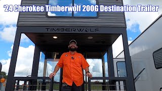 2024 Forest River Cherokee Timberwolf 20OG Mini Loft Destination Travel Trailer
