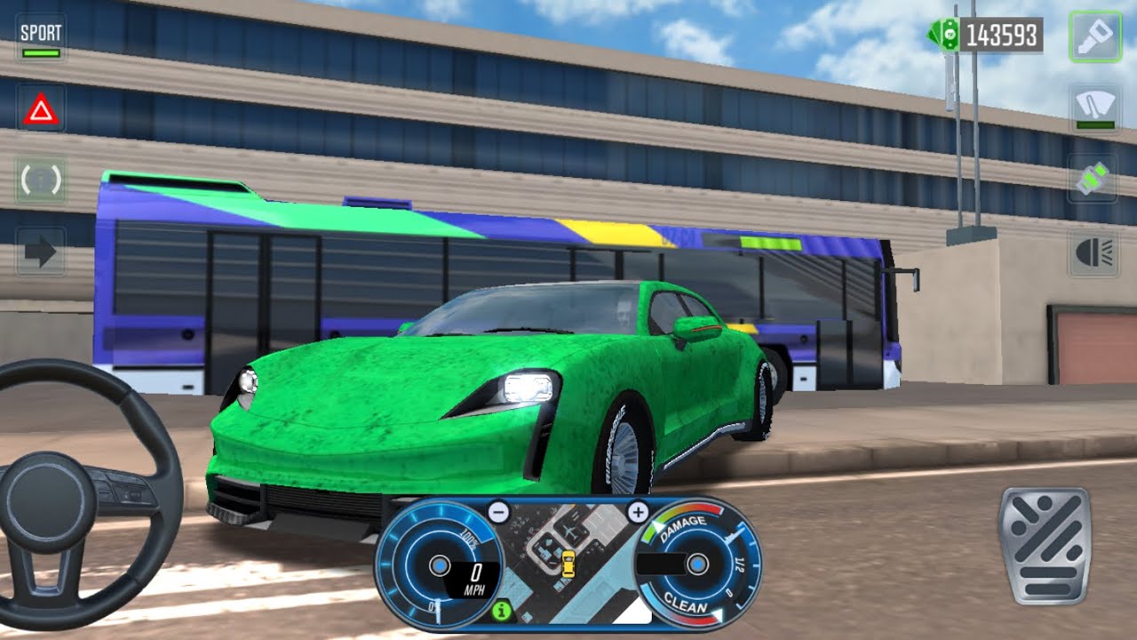 ⚡ Porsche Taycan Rules the Busy Streets of NYC – Green Power Meets Urban Jungle 🗽💨