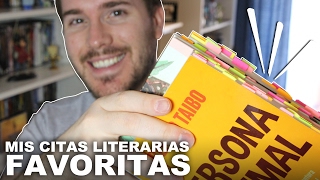 CITAS LITERARIAS FAVORITAS | Javier Ruescas CITAS LITERARIAS FAVORITAS | Javier Ruescas