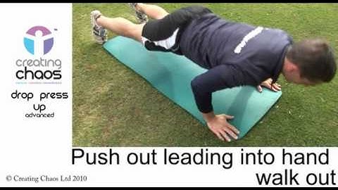 drop push up