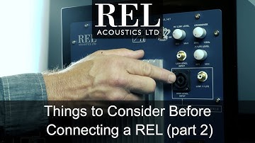 REL Acoustics How To: Before you Connect part 2 Determining Your Amp Type