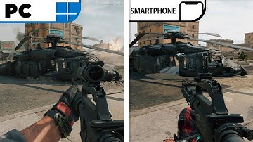 Delta Force | PC vs Mobile | Graphics Comparison