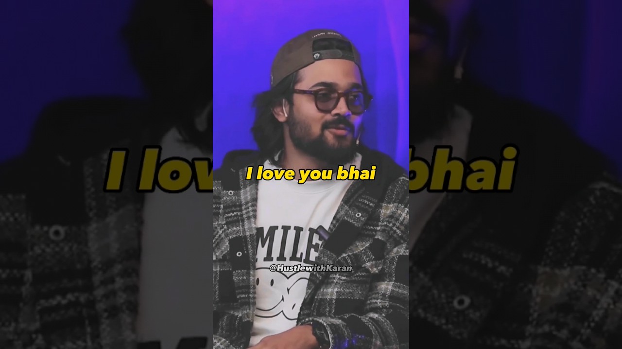 Bhuvan bam's fan crying 🥹❤️ ~HustlewithKaran
