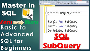 SQL Subqueries | Master Nested Queries with Real-Life Examples | Master in SubQuery Within 5 Min