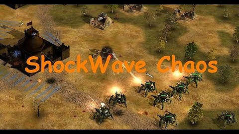 Command & Conquer Generals Zero Hour Remastered   ShockWave Chaos Mod 3v3