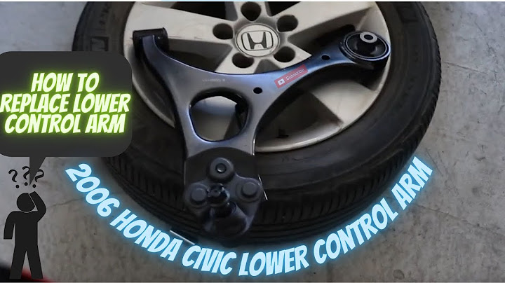 2010 honda civic lower control arm replacement