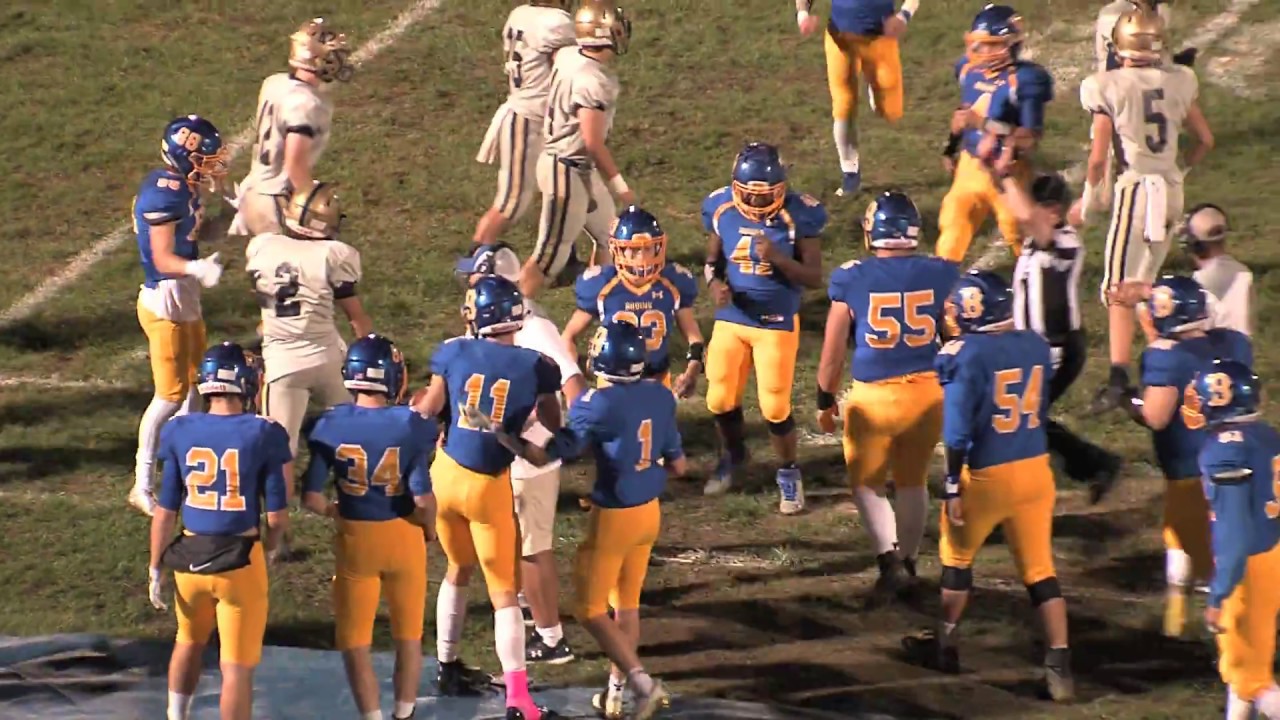 2018 Blacksburg High School Football Hidden Valley vs Blacksburg YouTube