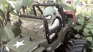 Tamiya Wild Willy 2 takes off