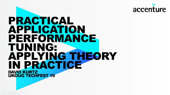 Practical Application Performance Tuning: Applying Theory in Practice