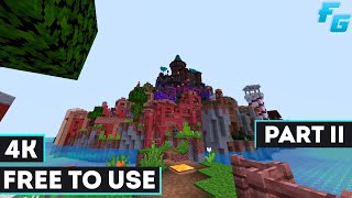 Free To Use Gameplay | Minecraft | 4K | No Copyright Gameplay + Map