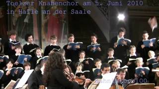 Tölzer Knabenchor (June 5, 2010) Händel, MESSIAH, Hallelujah