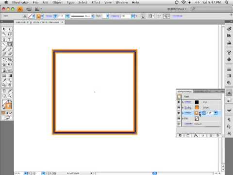 Adobe Illustrator en Español: Doble Contorno - YouTube