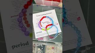 Make a DIY Menstrual Cycle Tracking Bracelet #shorts