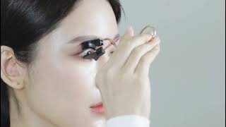 간편한 속눈썹? 착붙속눈썹Glash