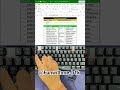 Find ANY Record from a Huge Excel Table in Seconds 😳⚡ (No Scrolling!) 😱 #excel #office #spreadsheet