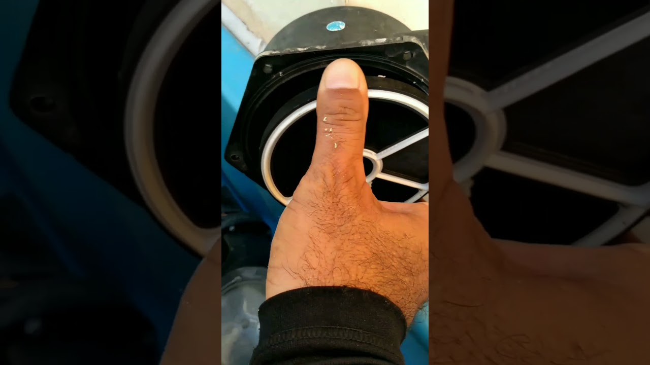 troca da borracha aranha do filtro danco.